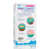 JUMBO ProKitchen Squeezur | Instant Slushie Maker Cup (Incl. Straw/Spoon & Lid) Simple ProKitchen